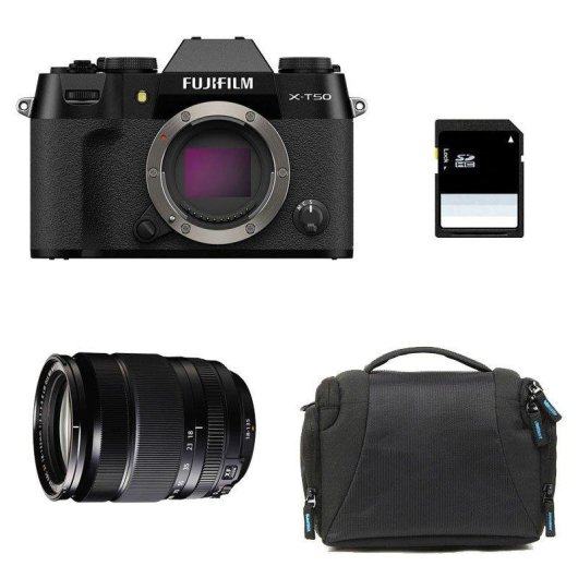 Appareil photo mirrorless Fujifilm X-T50 40.2MP 18-135mm WiFi