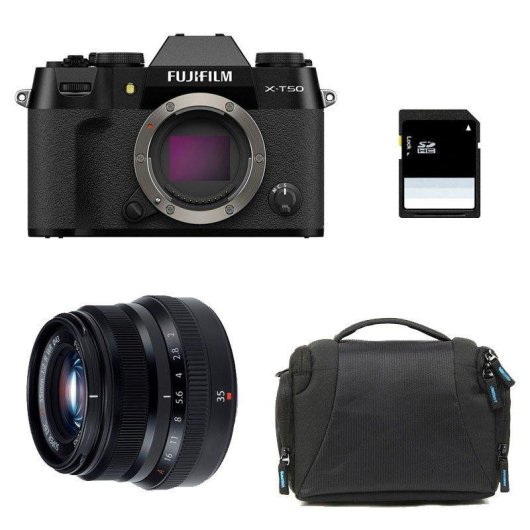 Fotocamera mirrorless Fujifilm X-T50 40.2MP 35mm f/2 WiFi