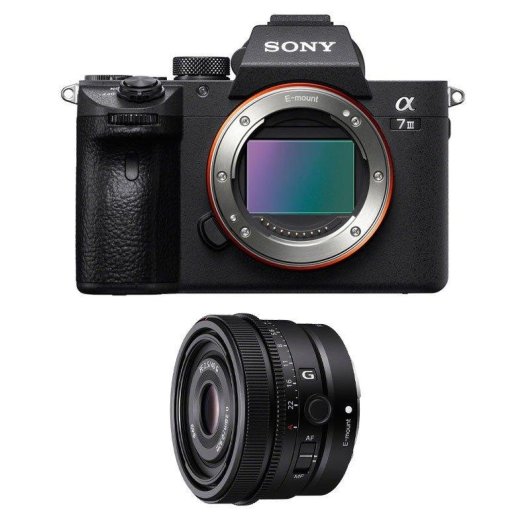 Fotocamera Mirrorless Sony Alpha 7 III 24MP Full-Frame 40mm WiFi