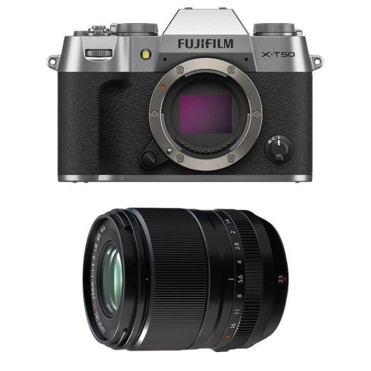 Appareil photo mirrorless Fujifilm X-T50 40.2MP 23mm f/1.4 WiFi