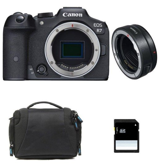 Appareil photo Mirrorless Canon EOS R7 32.5MP RF-S 18-150mm IS STM WiFi Bluetooth