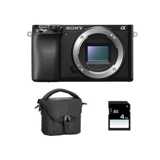 Caméra Mirrorless Sony Alpha 6100 Cœur 24.2MP WiFi Noir