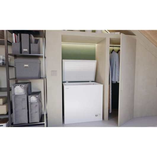 Congelador Candy Artico CCHH 200E 196 L Classe E Branco