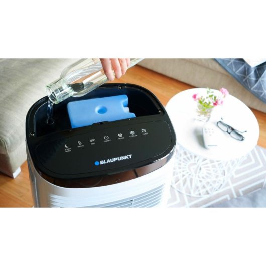 Climatizador evaporativo portátil Blaupunkt ACF601 Blanco 40 m² 4 ruedas