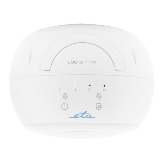 Ventilador de Sobremesa Eta COOLIO MINI 7W 3 Velocidades Bajo Consumo Compacto con Control Táctil