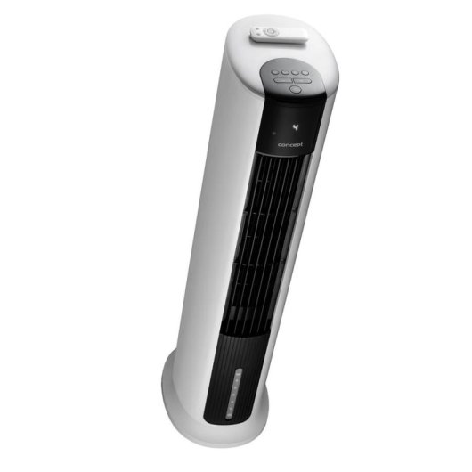 Ventilador sin Aspas de Piso Concept OV5210 4 Velocidades Humidificador Temporizador Mando a Distancia