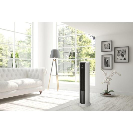 Ventilador sin Aspas de Piso Concept OV5210 4 Velocidades Humidificador Temporizador Mando a Distancia