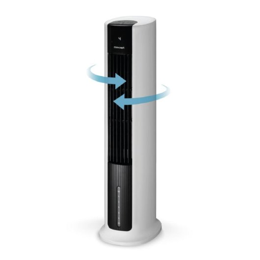 Ventilador sin Aspas de Piso Concept OV5210 4 Velocidades Humidificador Temporizador Mando a Distancia