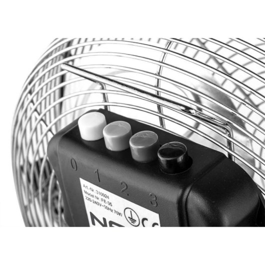 Ventilador de Sobremesa Neo Tools 90-009 Compacto 1 Velocidad para Espacios Reducidos