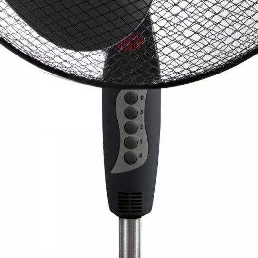 Ventilador de Pie Esperanza EHF001KK 50W 40cm 3 Velocidades Oscilación Ajustable Base Antideslizante
