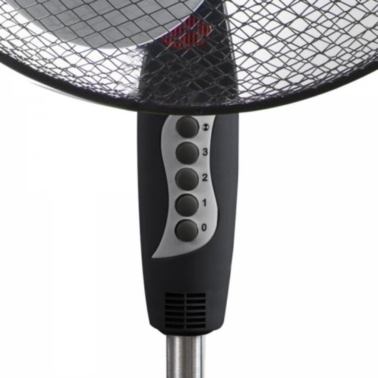 Ventilateur sur Pied Esperanza EHF001KE 50W 40cm 3 Vitesses Oscillation Hauteur Réglable Protection Surchauffe