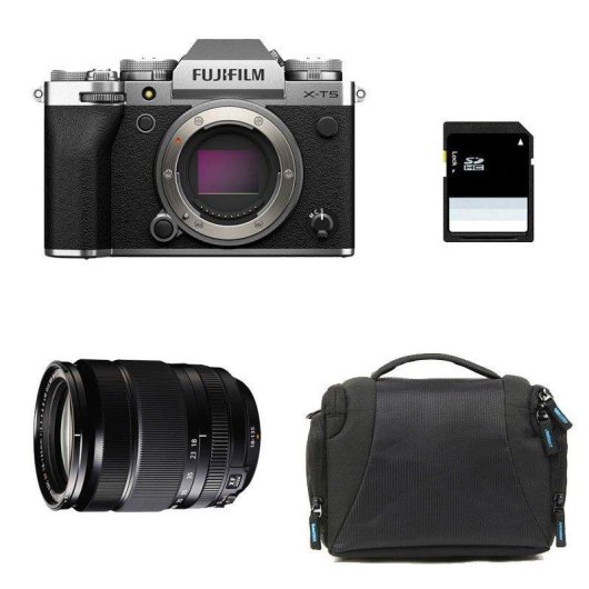 Appareil photo mirrorless Fujifilm X-T5 40.2MP 18-135mm WiFi Bluetooth