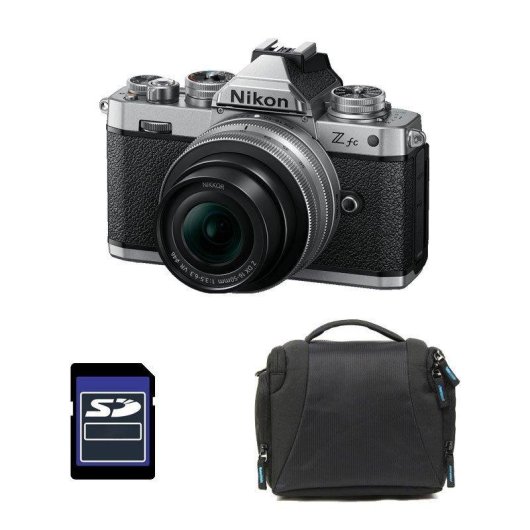 Fotocamera Mirrorless Nikon Z Fc 20.9MP 16-50mm Argento WiFi