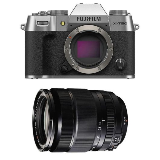 Appareil photo Mirrorless Fujifilm X-T50 40.2MP 18-135mm WiFi Bluetooth