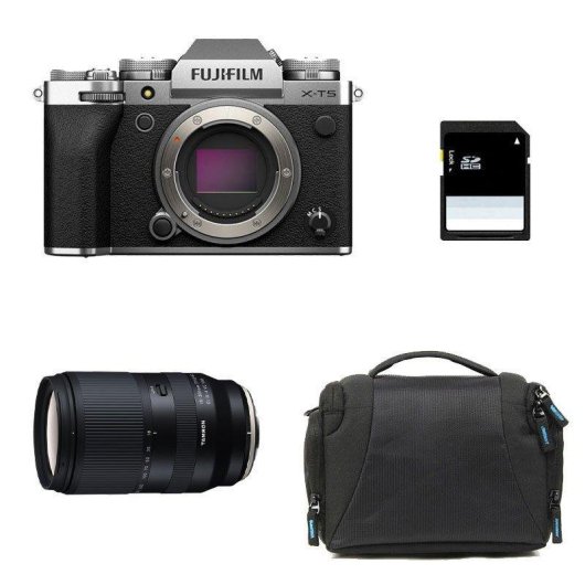Cámara Mirrorless Fujifilm X-T5 40.2MP 6.2K 18-300mm WiFi Bluetooth
