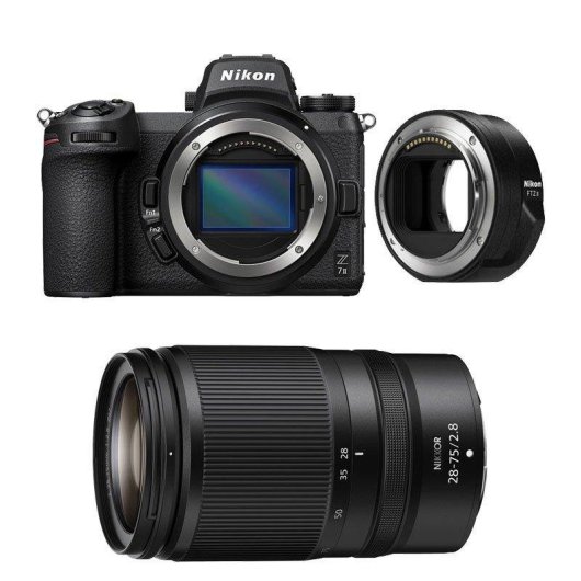Câmara Mirrorless Nikon Z7 II 45.7MP 28-75mm Sensor Full-Frame WiFi