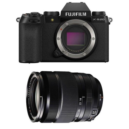 Appareil photo mirrorless Fujifilm X-S20 26.1MP 18-135mm WiFi Bluetooth