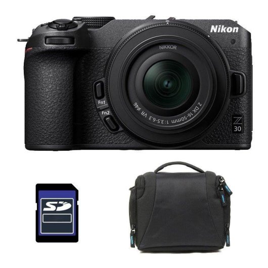 Câmara Mirrorless Nikon Z30 20.9MP 16-50mm WiFi Bluetooth