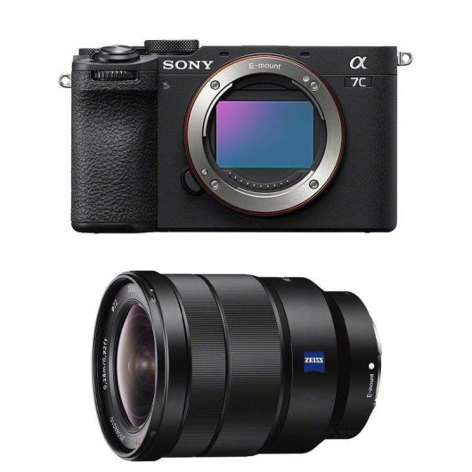 Câmara Mirrorless Sony Alpha 7C II 33MP 4K 16-35mm Sensor Full-Frame WiFi