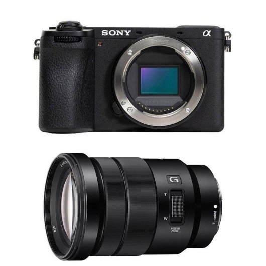 Cámara Mirrorless Sony Alpha 6700 26MP 4K 18-105mm WiFi Bluetooth