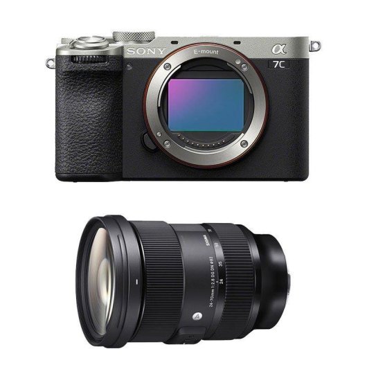 Câmara Mirrorless Sony Alpha 7c II 33MP 24-70mm Sensor Full-Frame WiFi Bluetooth