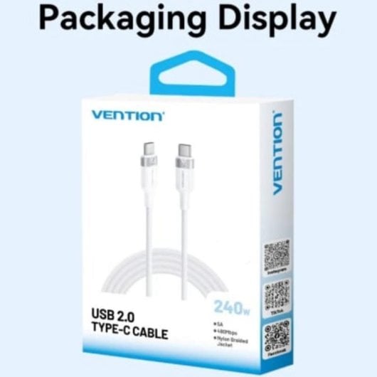 Cavo USB-C Vention TRIBF 1m 240W 5A Nero