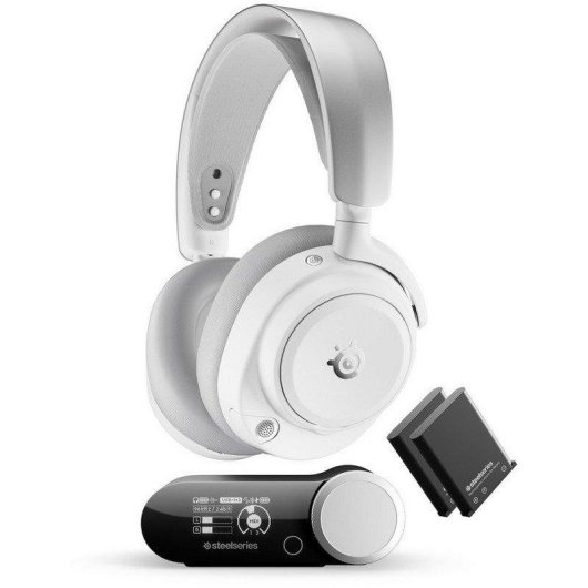 Cuffie Steelseries Arctis Nova Pro Omni Wireless Bluetooth Gaming ANC Bianco