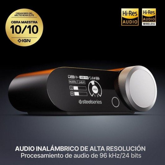 Cuffie Steelseries Arctis Nova Pro Omni Wireless Bluetooth Gaming ANC Bianco