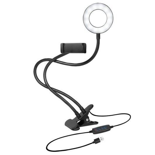 Anello di illuminazione LogiLink AA0150 LED 7" USB 10 W Nero