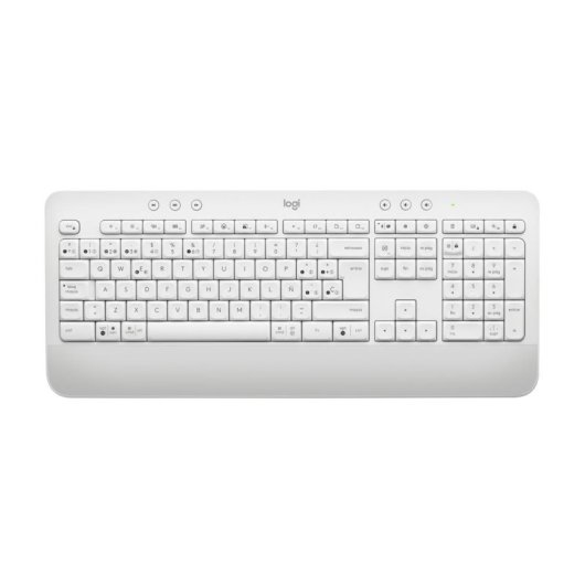 Clavier Logitech Signature MK650 Combo Bluetooth QWERTY Espagnol Blanc
