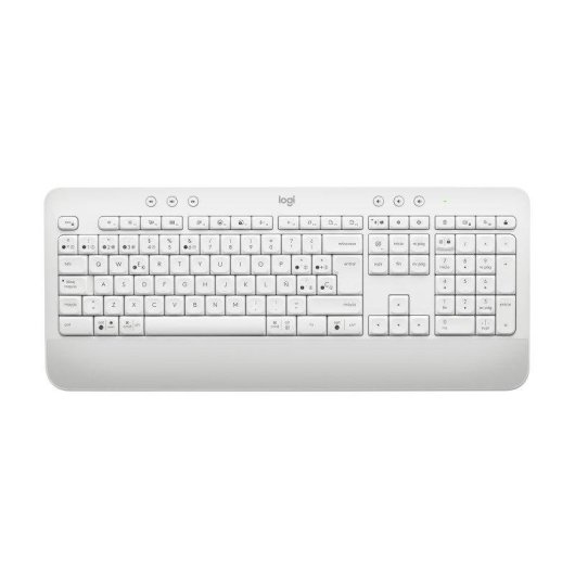 Clavier Logitech Signature MK650 Combo Bluetooth QWERTY Espagnol Blanc