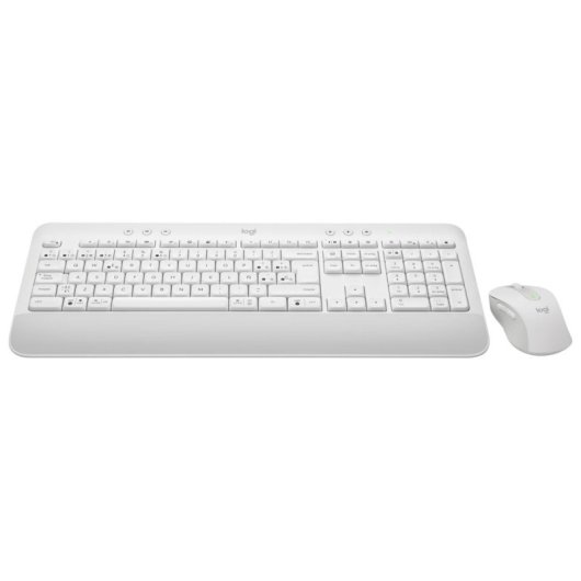 Clavier Logitech Signature MK650 Combo Bluetooth QWERTY Espagnol Blanc