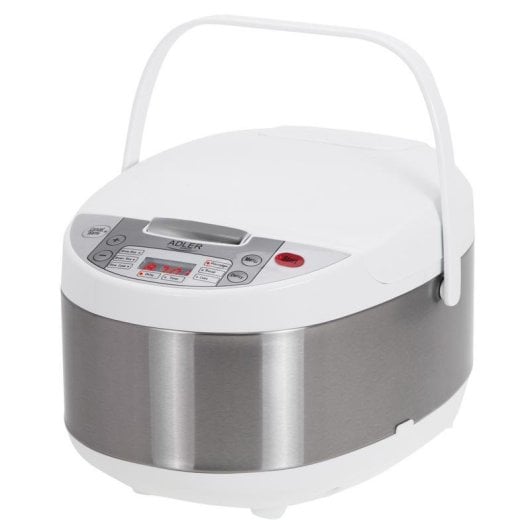 Multikochtopf Adler AD 6420 3,25 L 700 W Silber und Weiß