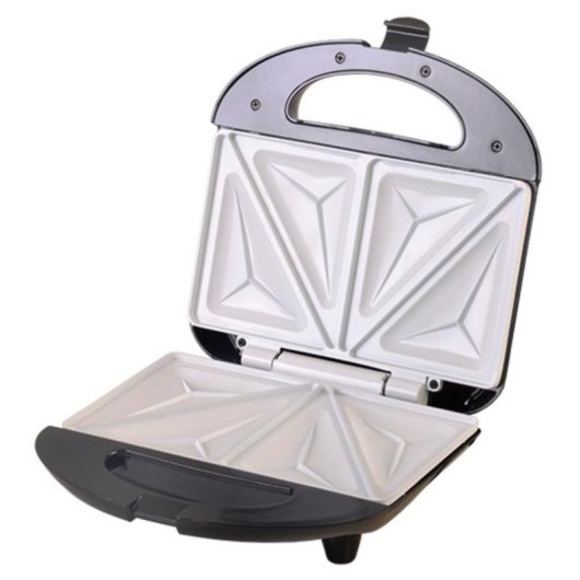Sandwichera Camry Premium CR 3018 700W 4 panini Nero/Argento