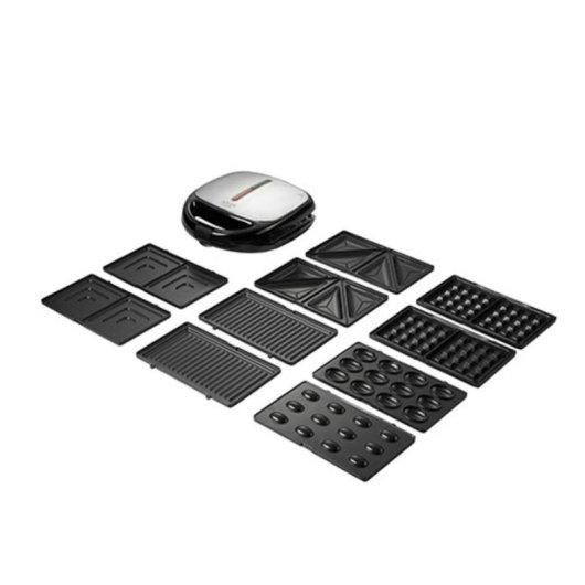 Sandwichera Adler AD 3040 1200W 4 Bocadillos Plancha Grill Gofres