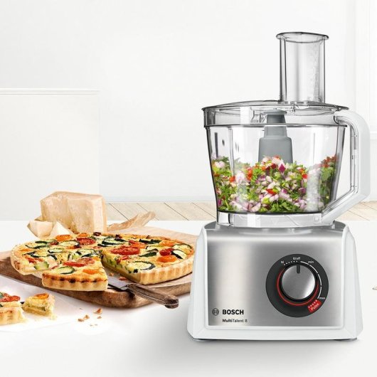 Robot da cucina Bosch MC812S814 3,9 L 1250 W Acciaio inossidabile Bianco