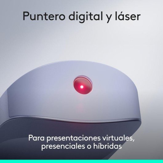 Mando a distancia Logitech Spotlight 2 Lila Bluetooth USB-C