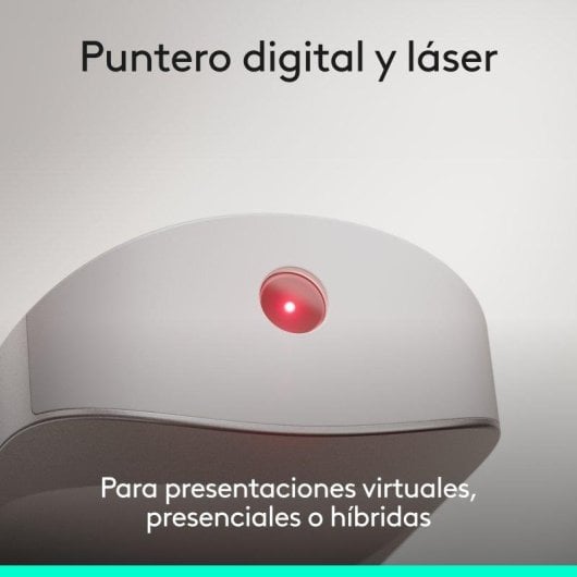 Logitech Spotlight 2 Comando Apresentações Bluetooth USB-C Dourado