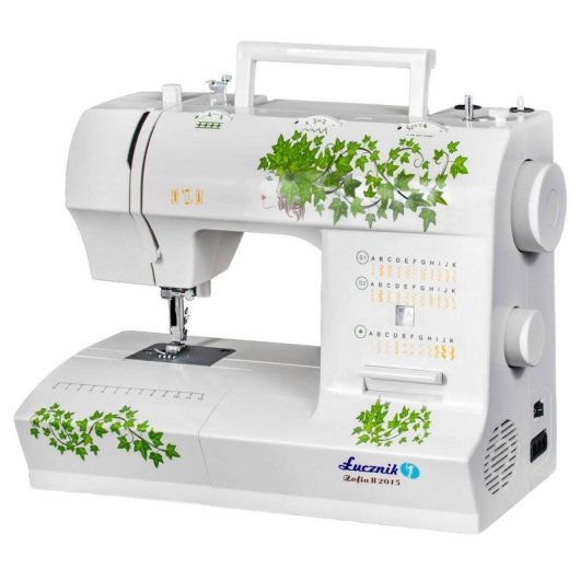 Máquina de costura Łucznik ZOFIA II Semi-automática Overlock 35 pontos