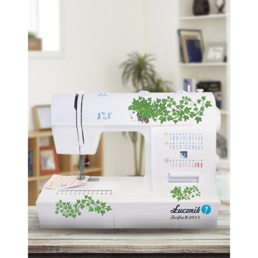 Máquina de costura Łucznik ZOFIA II Semi-automática Overlock 35 pontos