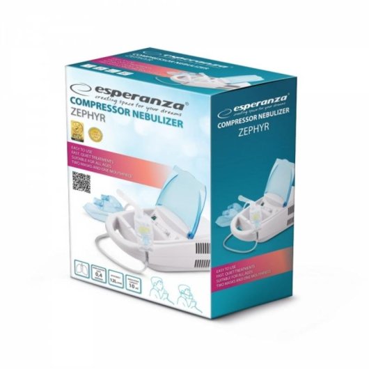 Nebulizador Esperanza ECN002 Mesh Mesa Branco