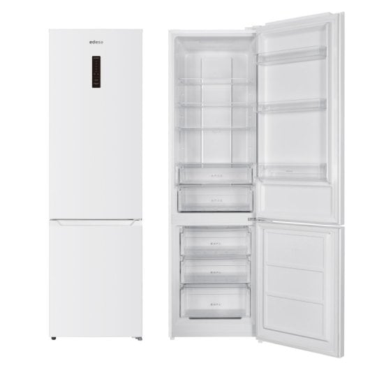 Frigorífico Combi Edesa EFC-20320 NF WH No Frost 201 cm 326 L E Blanco