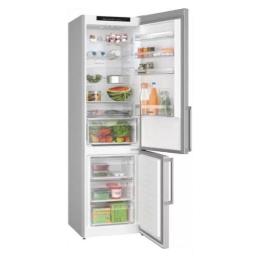 Frigorífico Combi Bosch Serie 4 No Frost 203cm 363L C Inox