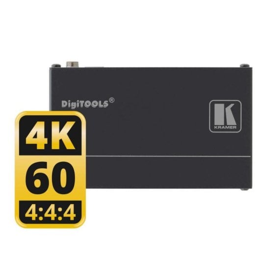 Videocommutator Kramer VS-211H2 HDMI 2.0 Schwarz