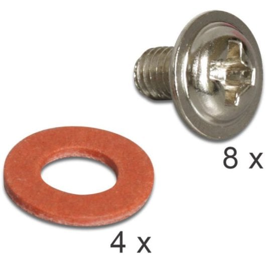 Carcasa de montaje Delock para unidad 2.5" en bahía 3.5" negra