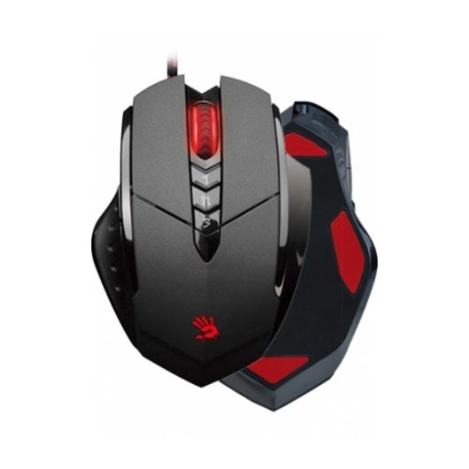 Ratón A4Tech Bloody V7m USB tipo A 3200 DPI Negro 8 Botones V-Track