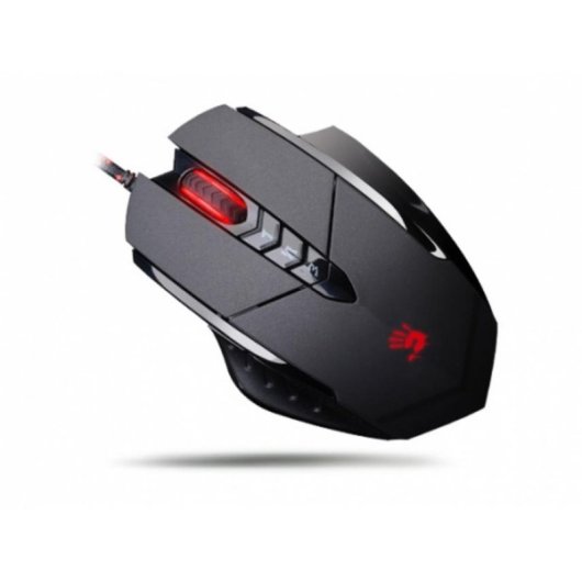 Ratón A4Tech Bloody V7m USB tipo A 3200 DPI Negro 8 Botones V-Track