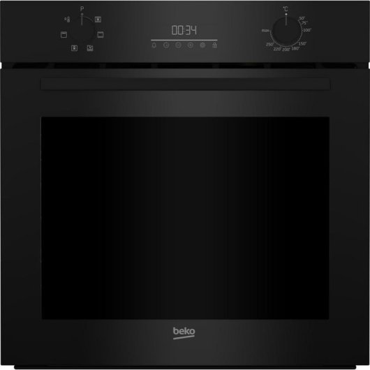 Horno Multifunción Beko 7768288337 72L 60cm Hidrolítico A con Grill Negro
