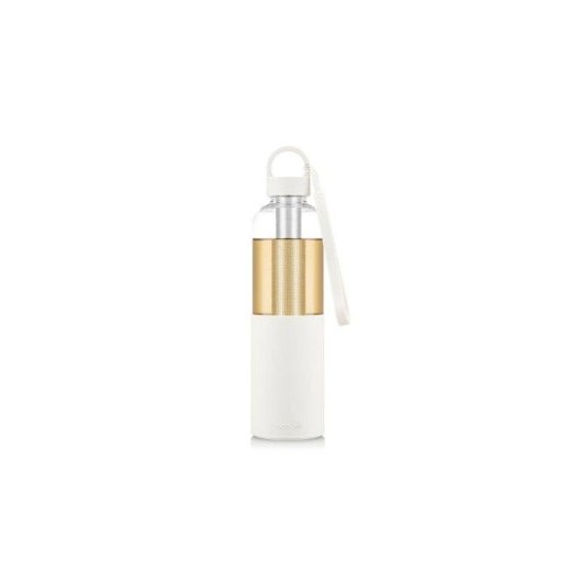Botella con Infusor Bodum Melior 1,2 L Tritan Blanca con Acero Inoxidable