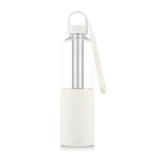 Botella con Infusor Bodum Melior 1,2 L Tritan Blanca con Acero Inoxidable